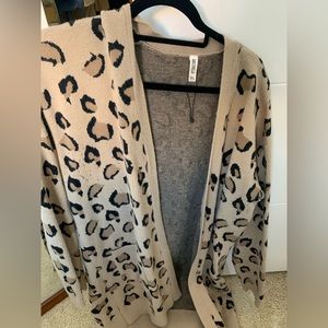 Cheetah Cardigan - 2XL
